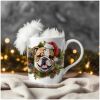 10-mok wit kerst-Bulldog