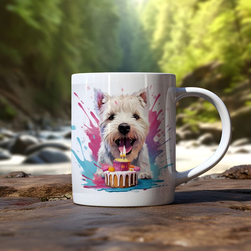 Mok West Highland White terrier - Afbeelding 3