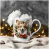 14-mok wit kerst-Corgi