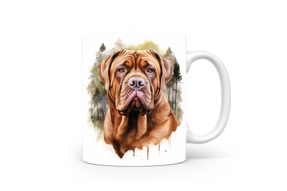 Mok Bordeaux Hond Mok Bordeaux hond - Afbeelding 3