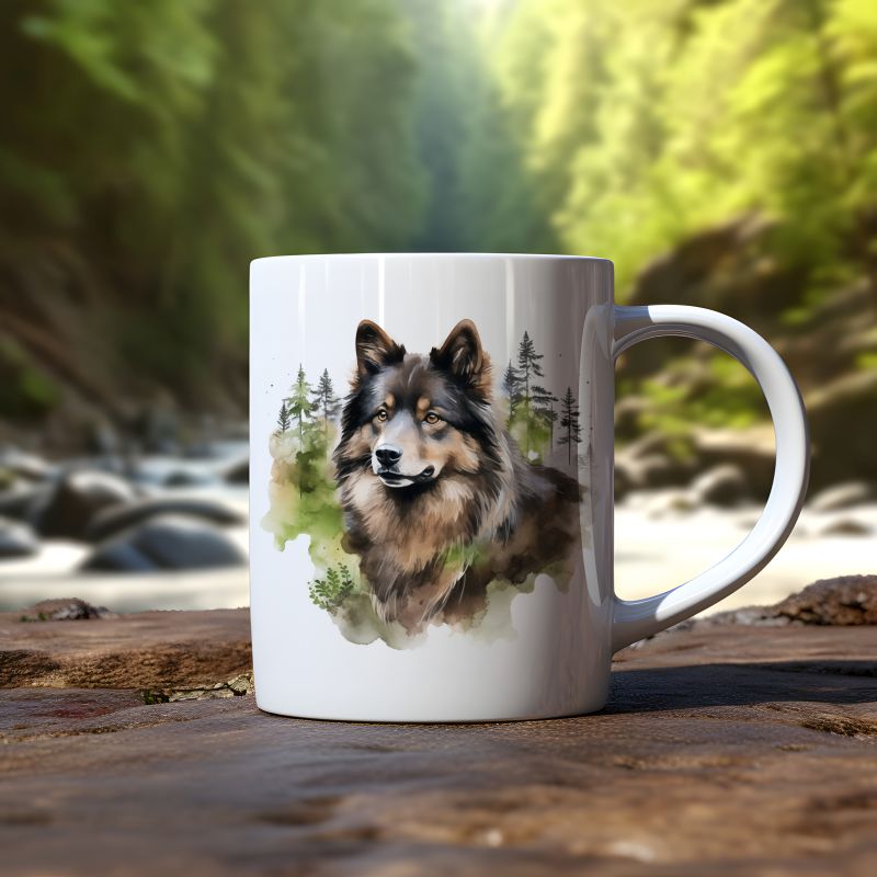 Mok Finse Lappenhond Mok Finse Lappenhond - Afbeelding 2