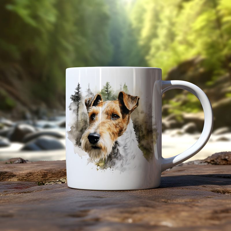 Mok Fox Terrier - Afbeelding 2