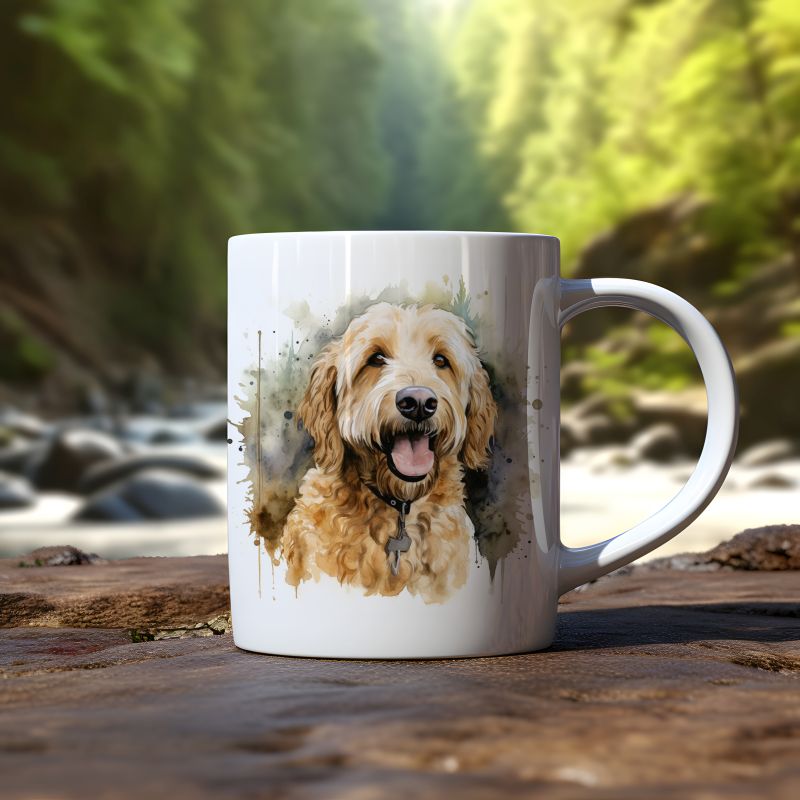 Mok Goldendoodle dog - Afbeelding 2
