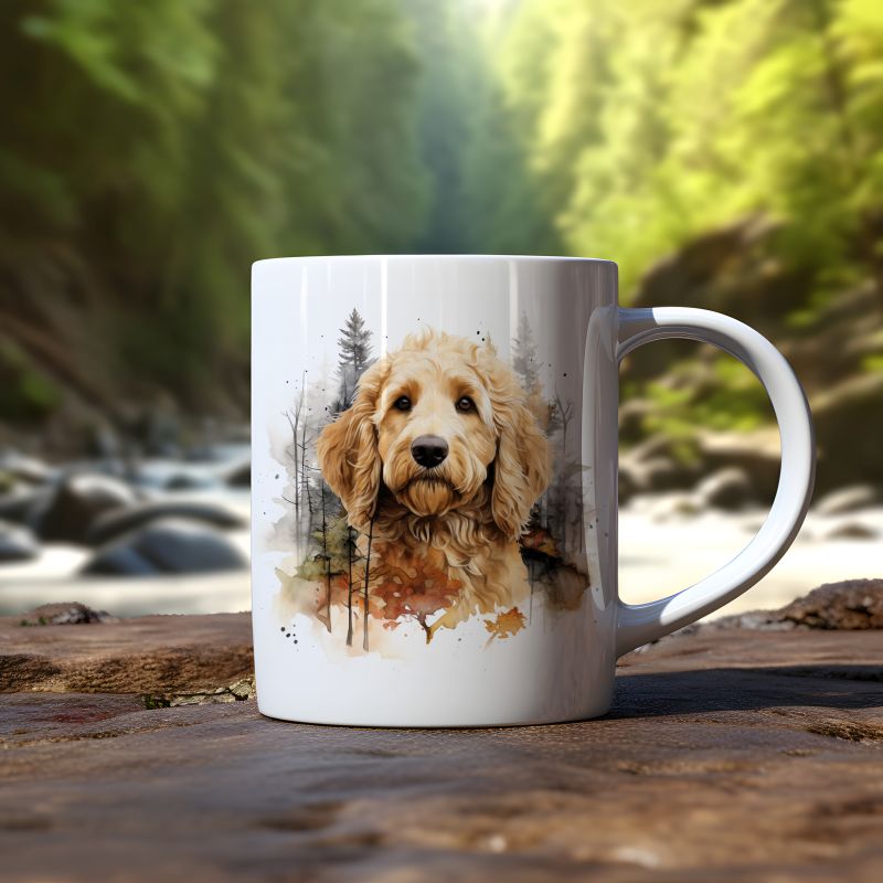 Mok Goldendoodle Dog Mok Goldendoodle dog - Afbeelding 2