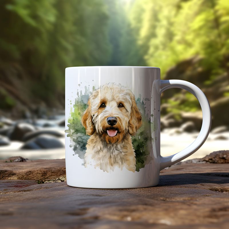 Mok Goldendoodle Dog Mok Goldendoodle dog - Afbeelding 2