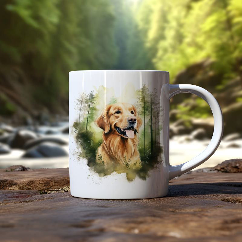 Mok Golden Retriever Mok Golden Retriever - Afbeelding 2