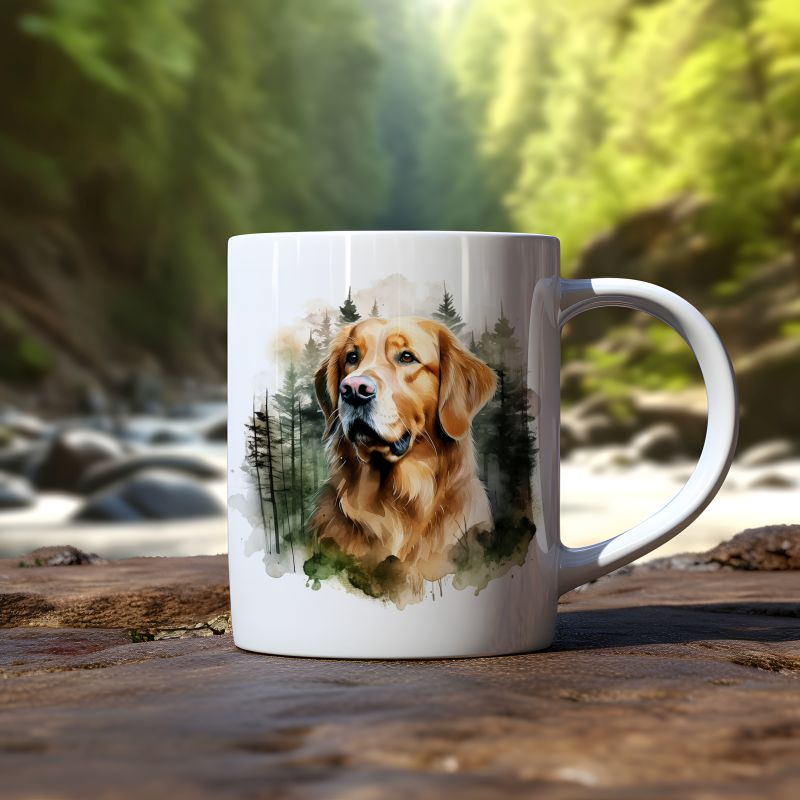 Mok Golden Retriever Mok Golden Retriever - Afbeelding 2
