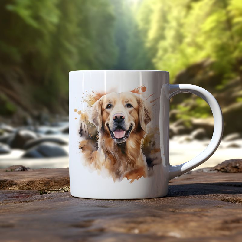 Mok Golden Retriever Mok Golden Retriever - Afbeelding 2