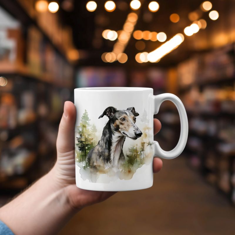 Mok Greyhound dog