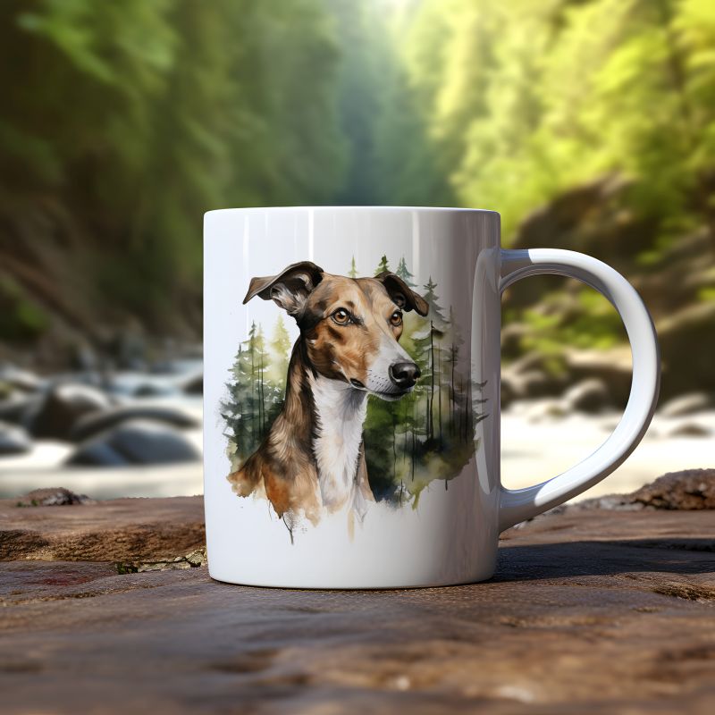 Mok Greyhound Dog Mok Greyhound dog - Afbeelding 2