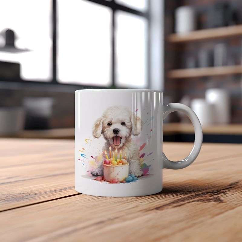 Mok Bichon Frise - Afbeelding 2