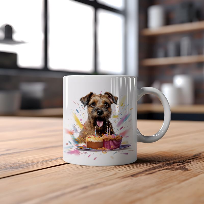 Mok Border Terrier Mok Border Terrier - Afbeelding 2