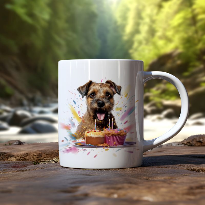 Mok Border Terrier Mok Border Terrier - Afbeelding 3