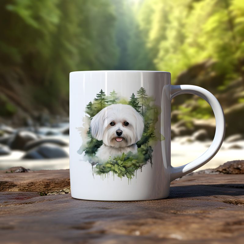 Mok Maltese Hond Mok Maltese hond - Afbeelding 2