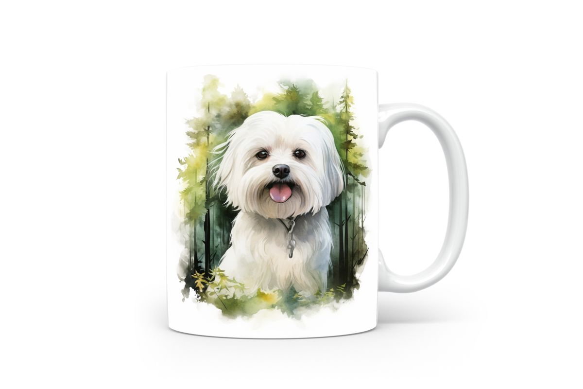 Mok Maltese hond - Afbeelding 3