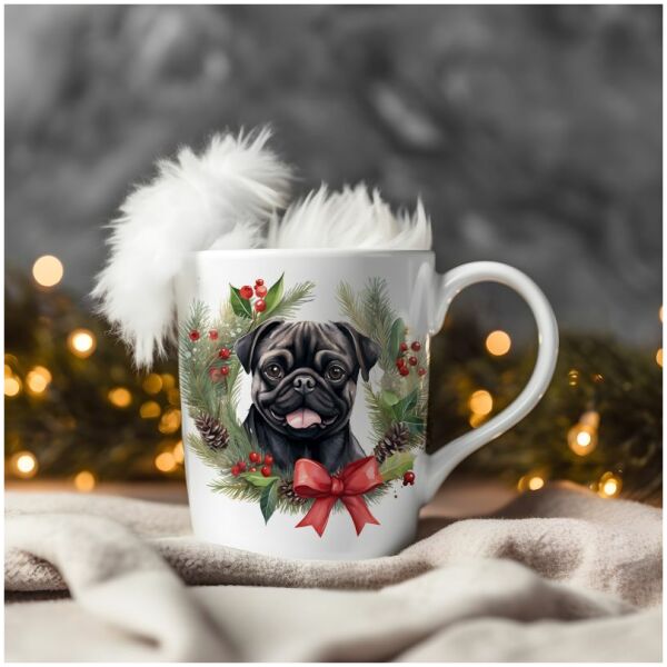 29-mok wit kerst-Pug_Dog