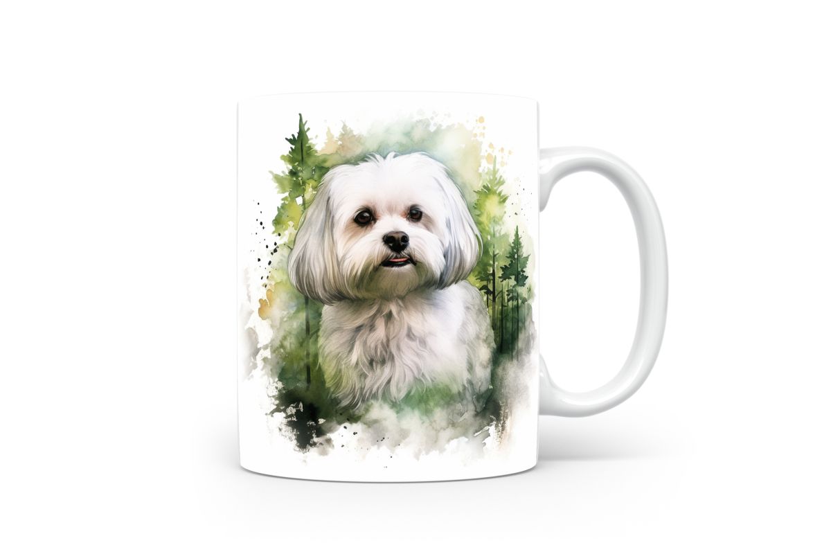 Mok Maltese hond - Afbeelding 3