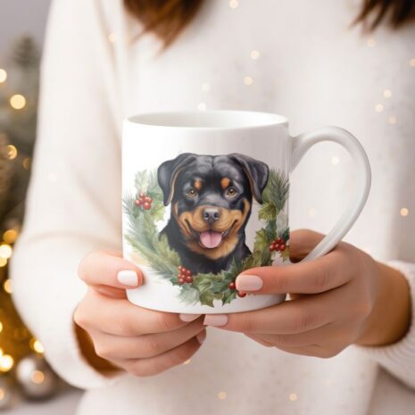 30-mok kerst-Rottweiler