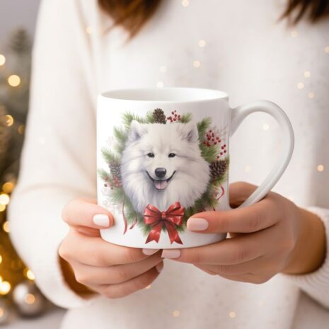 31-mok kerst-Samoyed