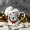 31-mok wit kerst-Samoyed