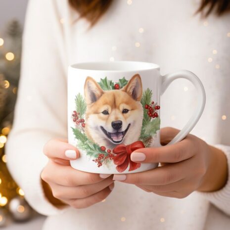 32-mok kerst-Shiba_Inu