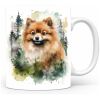 326-mok wit-magicdatnl2023_Pomeranian_dog_portret_with_a_background_of_forr_dbe446fd-2e42-4c72-adaf-dd97a30fa54c