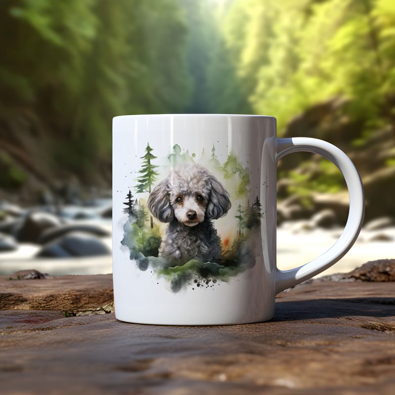 Mok Poodle Miniature Mok Poodle Miniature - Afbeelding 2
