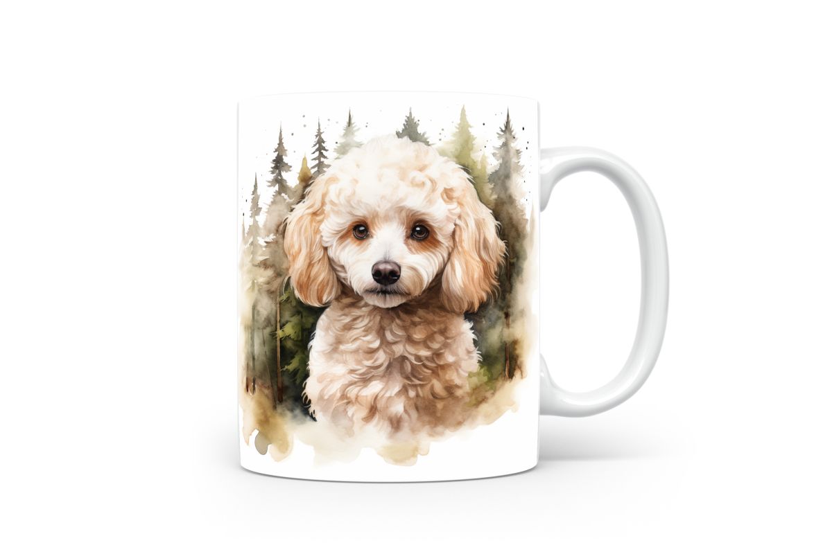Mok Poodle Miniature - Afbeelding 3
