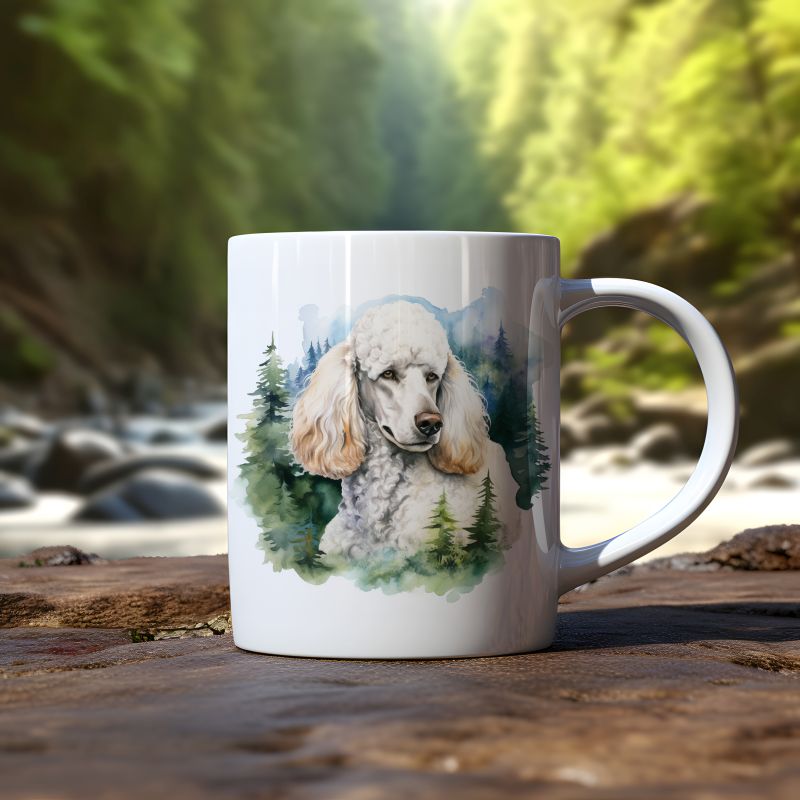 Mok Poodle Standard - Afbeelding 2