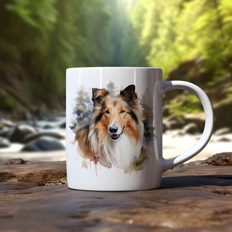 Mok Rough Collie Mok Rough Collie - Afbeelding 2