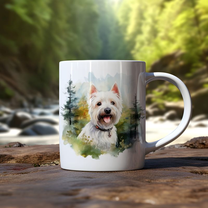 Mok West Highland White terrier - Afbeelding 2