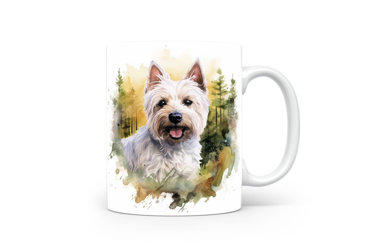 Mok West Highland White Terrier Mok West Highland White terrier - Afbeelding 3