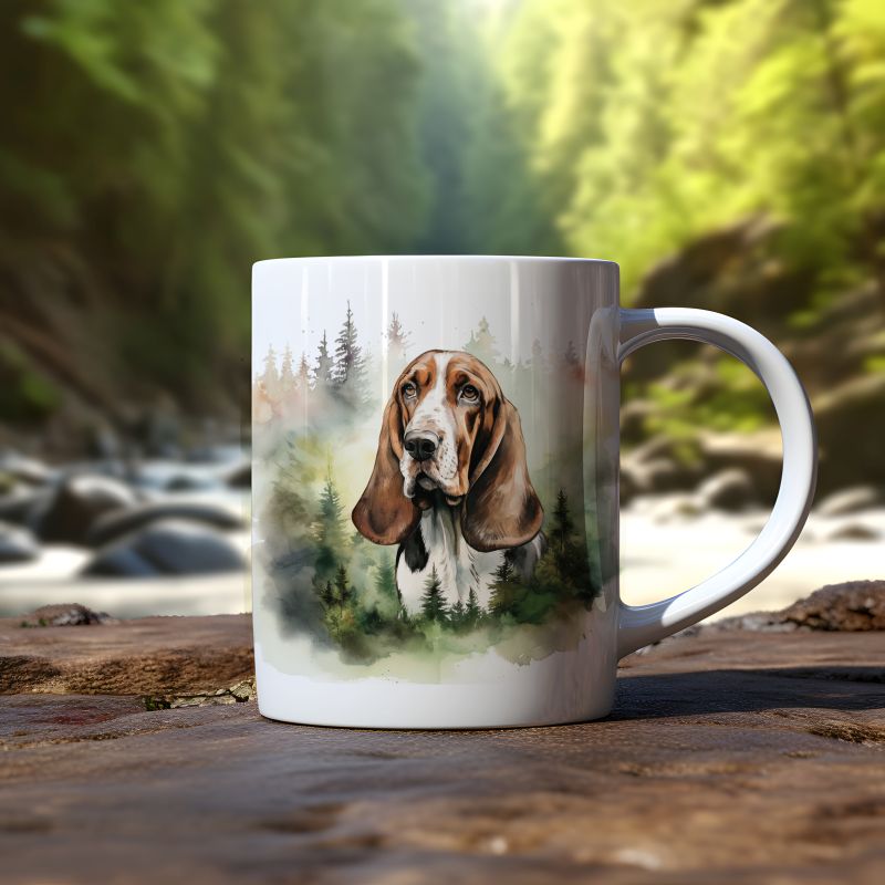 Mok Basset Hound - Afbeelding 2