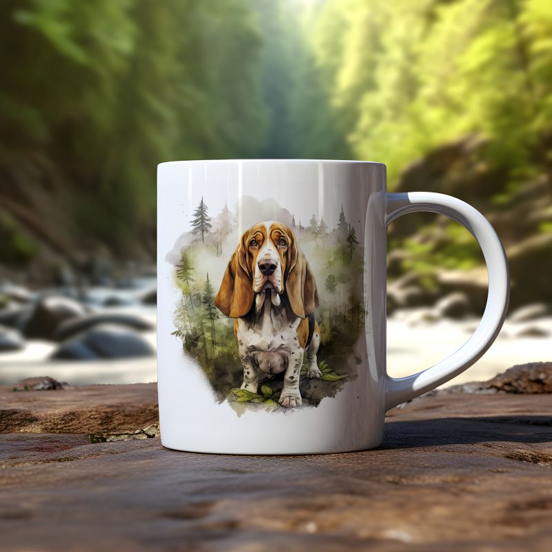 Mok Basset Hound - Afbeelding 2