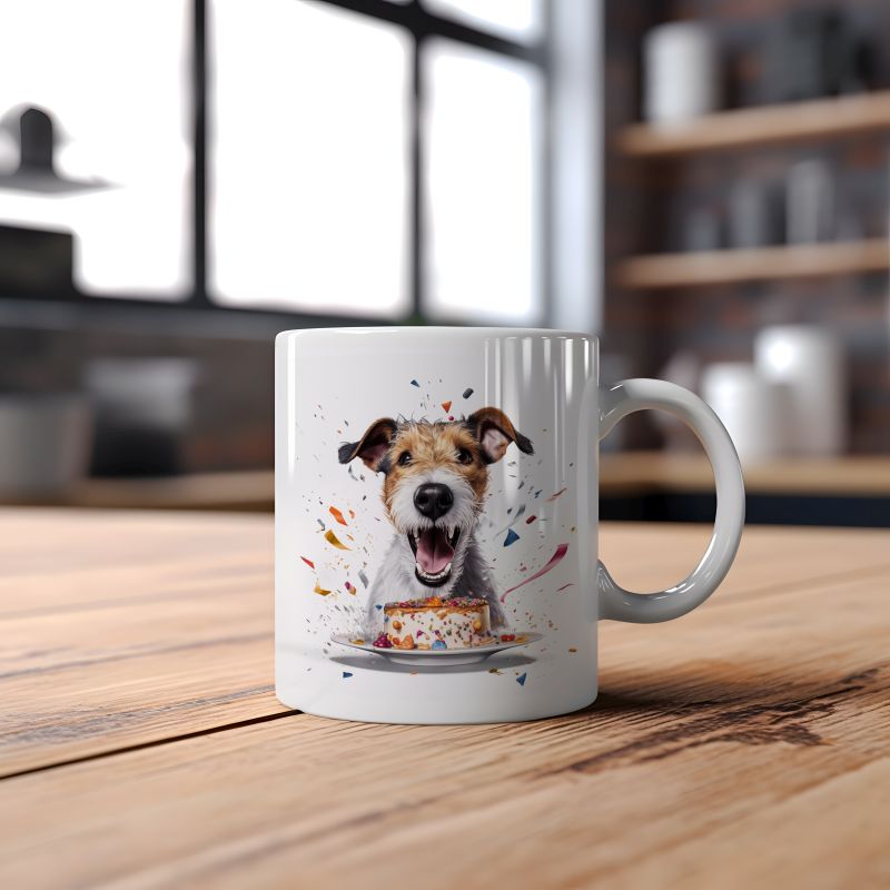 Mok Fox Terrier - Afbeelding 2