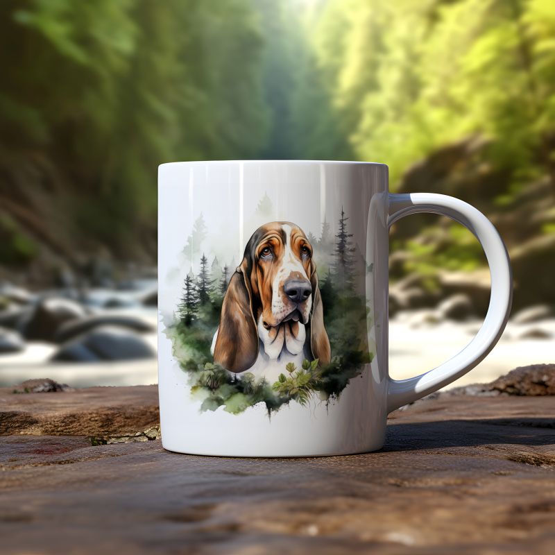 Mok Basset Hound - Afbeelding 2
