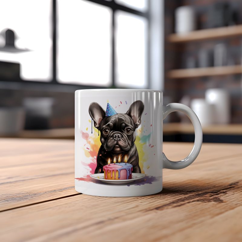 Mok Franse bulldog - Afbeelding 2