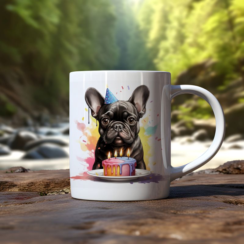 Mok Franse bulldog - Afbeelding 3