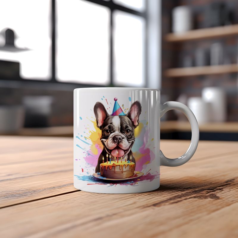 Mok Franse bulldog - Afbeelding 2