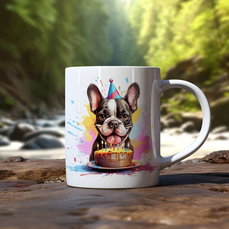 Mok Franse bulldog - Afbeelding 3