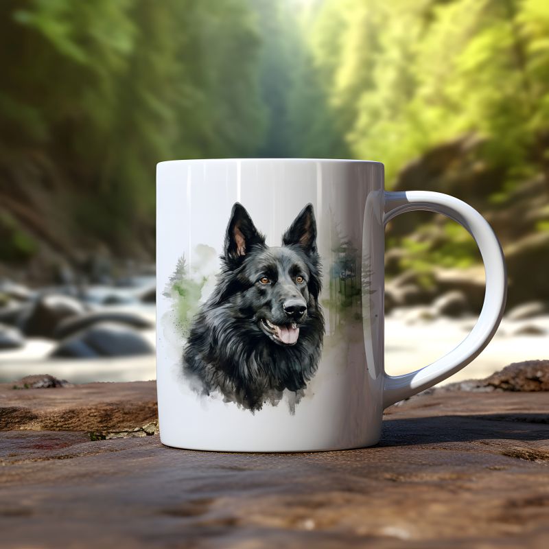 Mok Belgian Sheepdog Mok belgian Sheepdog - Afbeelding 2