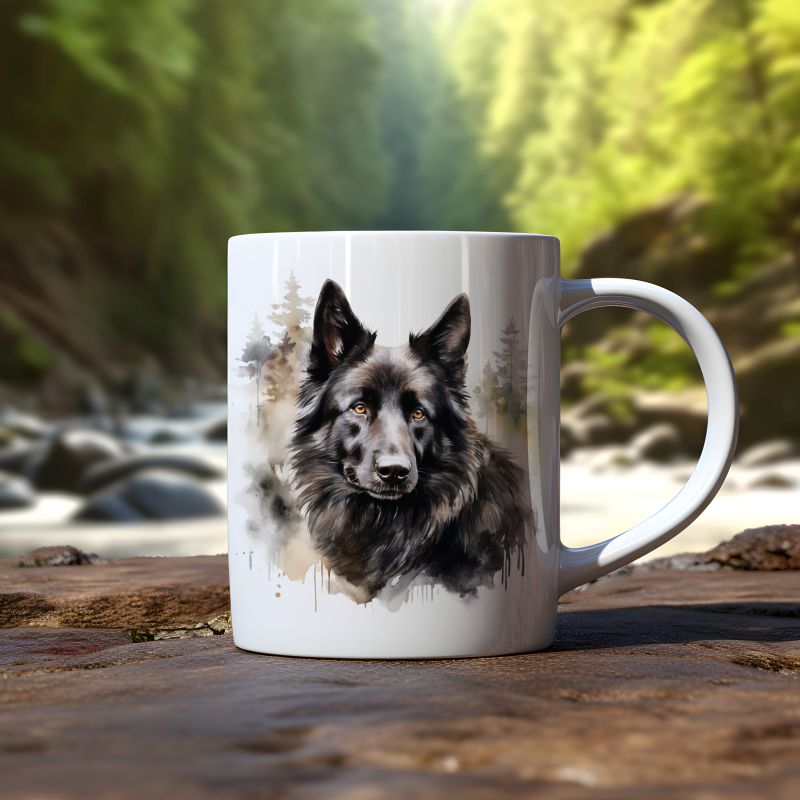 Mok Belgian Sheepdog Mok belgian Sheepdog - Afbeelding 2