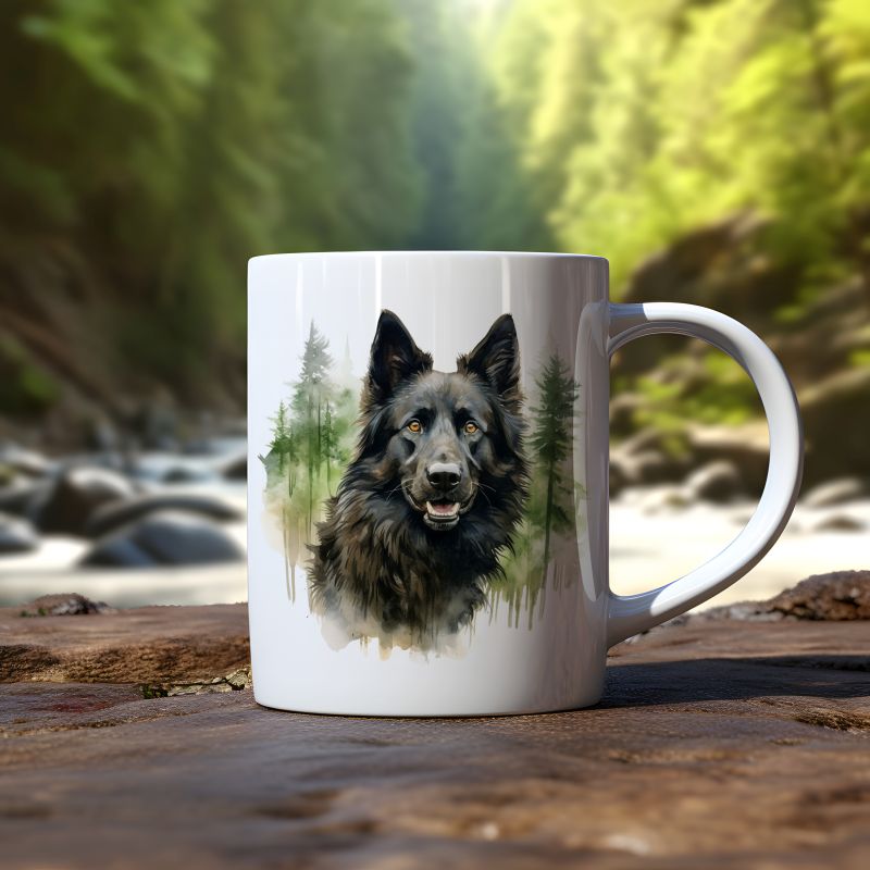 Mok Belgian Sheepdog Mok belgian Sheepdog - Afbeelding 2