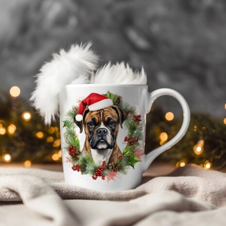 8-mok wit kerst-Boxer