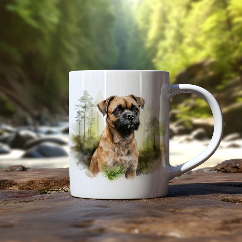 Mok Border Terrier Mok Border Terrier - Afbeelding 2