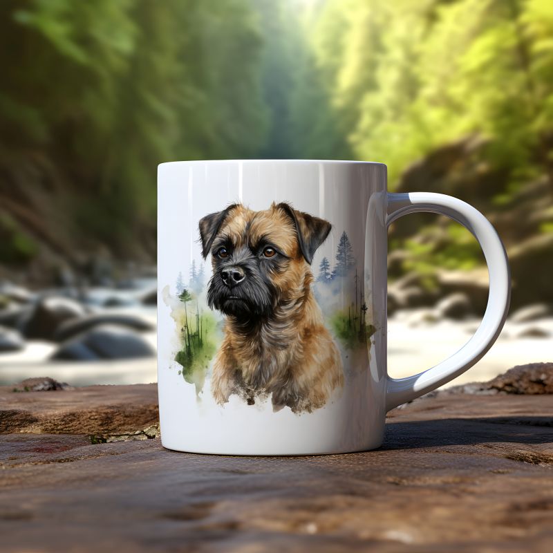 Mok Border Terrier Mok Border Terrier - Afbeelding 2