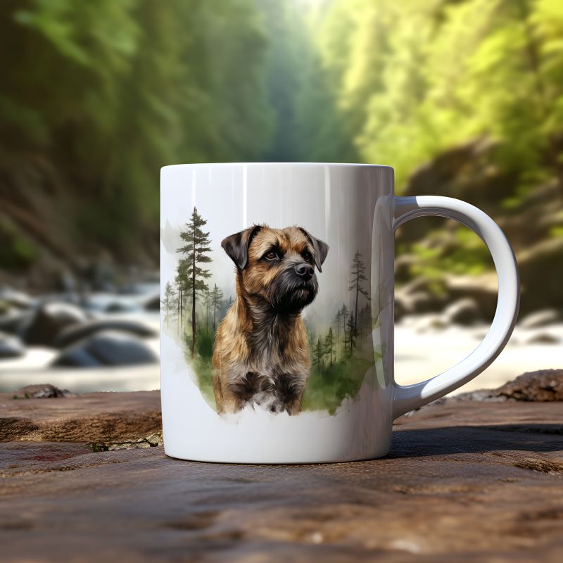 Mok Border Terrier - Afbeelding 2