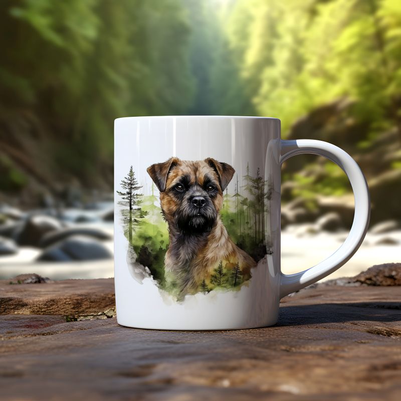 Mok Border Terrier Mok Border Terrier - Afbeelding 2