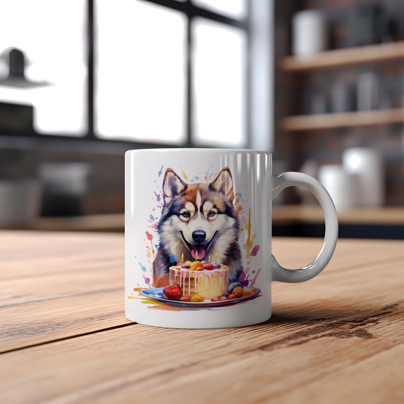 Mok Siberian Husky - Afbeelding 2