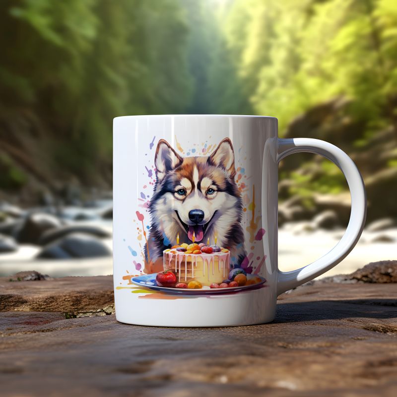 Mok Siberian Husky - Afbeelding 3